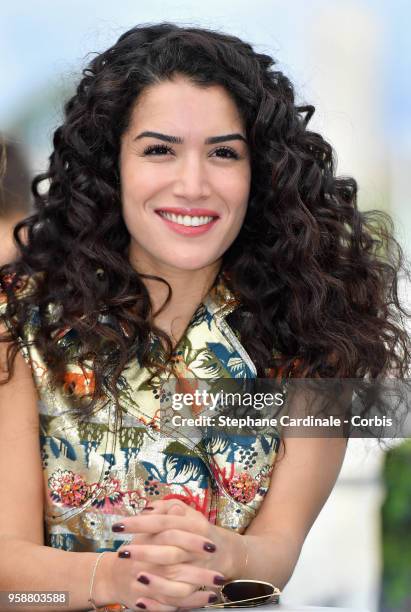 French actress and director Sabrina Ouazani attends the photocall for Talents Adami 2018 during the 71st annual Cannes Film Festival at Palais des...