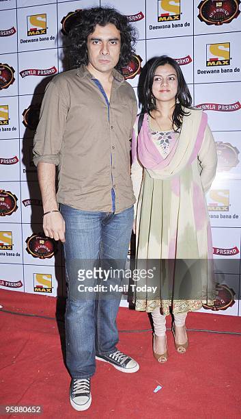 Director Imtiaz Ali at the Max Stardust Awards 2010 at Bandra Kurla Complex Grounds on Sunday, January 17, 2010.