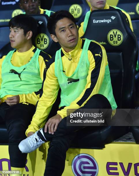 Fussball GER, 1. Bundesliga Saison 2016 2017, 7. Spieltag, Borussia Dortmund - Hertha BSC Berlin 1:1, Shinji Kagawa