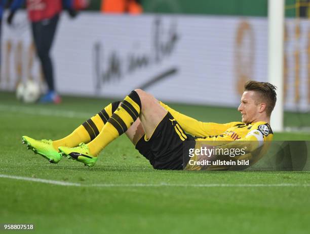 Fussball GER, DFB Pokal, Achtelfinale, Saison 2016 2017, Borussia Dortmund - Hertha BSC Berlin 1:1, 3:2 i. E., Marco Reus
