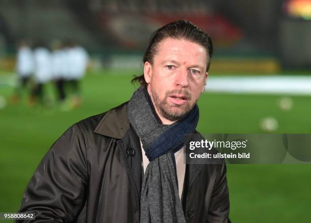 Fussball U21 Laenderspiel 2017, Deutschland 0, Eurosport TV Fussball Experte Steffen Freund