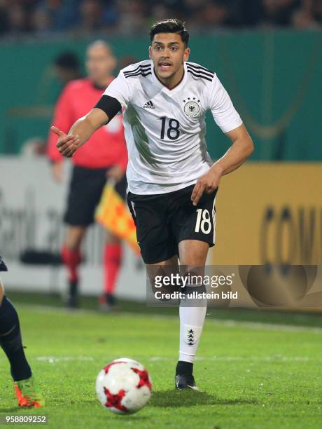 Fussball U21 Laenderspiel 2017, Deutschland 0, Nadiem Amiri