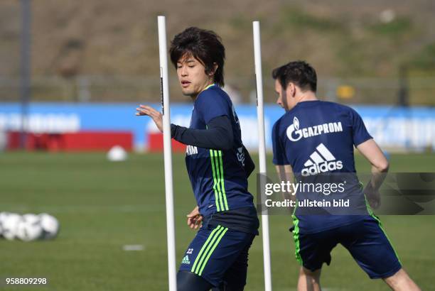 Fussball, Saison 2016/2017, 1. Bundesliga, Training, FC Schalke 04, Atsuto Uchida