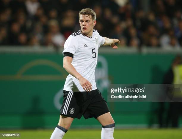 Fussball U21 Laenderspiel 2017, Deutschland 0, Matthias Ginter