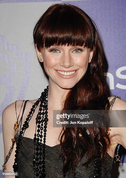 Actress Bryce Dallas Howard arrives at the Warner Brothers/InStyle Golden Globes After Party at The Beverly Hilton Hotel on January 17, 2010 in...