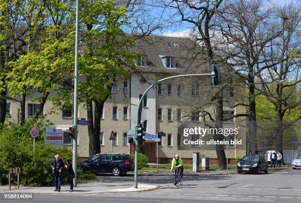 Siedlung, Cité Guynemer, Rue Ambroise Pare, Kurt-Schumacher-Damm, Tegel, Reinickendorf, Berlin, Deutschland