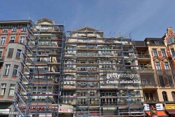 Renovierung, Altbau, Hauptstrasse, Schoeneberg, Berlin, Deutschland