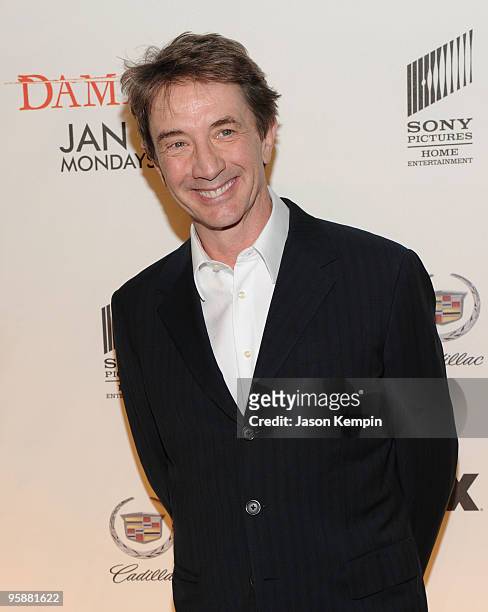 Actor Martin Short attends the Season 3 premiere of "Damages" at the AXA Equitable Center on January 19, 2010 in New York City.