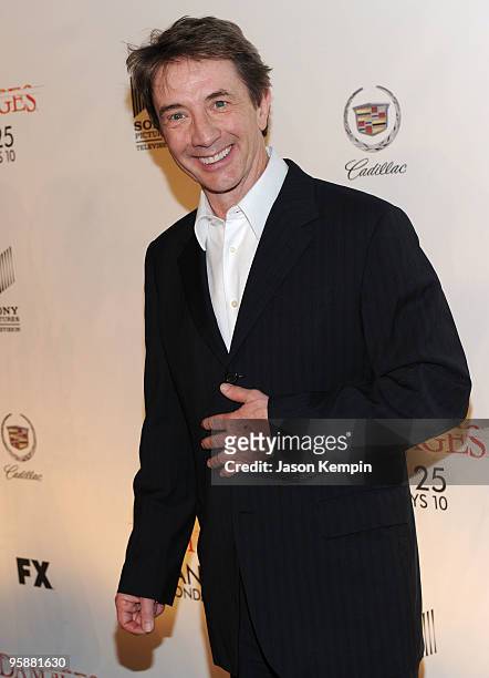 Actor Martin Short attends the Season 3 premiere of "Damages" at the AXA Equitable Center on January 19, 2010 in New York City.