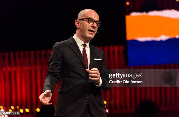 May 15: Simon Collins, Founder of Fashion Culture Design, speaks at the 'Copenhagen Fashion Summit 2018' conference on May 15 in Copenhagen, Denmark....