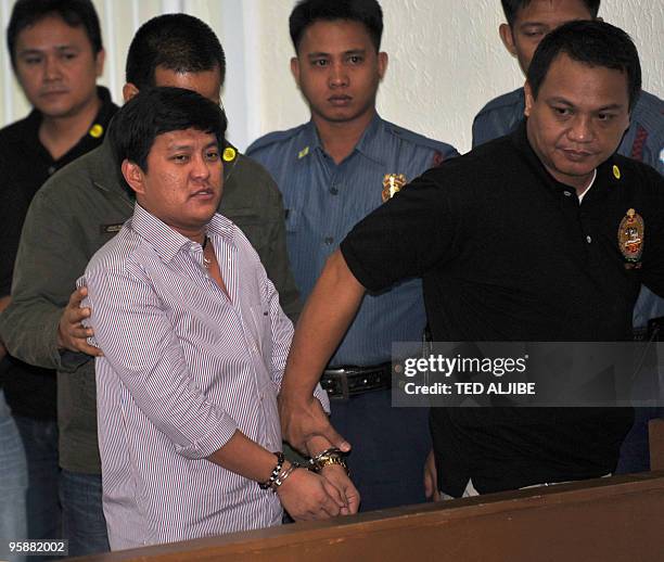 Datu Unsay Mayor, Andal Ampatuan Jr. The prime suspect in the massacre of 57 people in Maguindanao province is led by a National Bureau of...