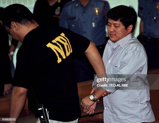 Datu Unsay Mayor, Andal Ampatuan Jr. The prime suspect in the massacre of 57 people in Maguindanao province is led by a National Bureau of...