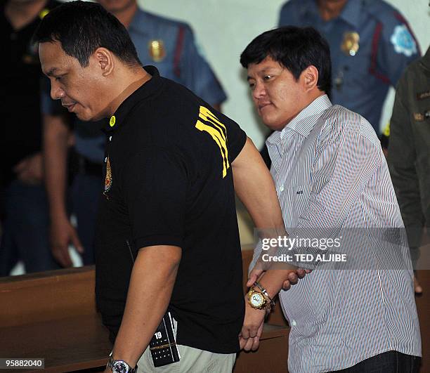 Datu Unsay Mayor, Andal Ampatuan Jr. The prime suspect in the massacre of 57 people in Maguindanao province is led by a National Bureau of...