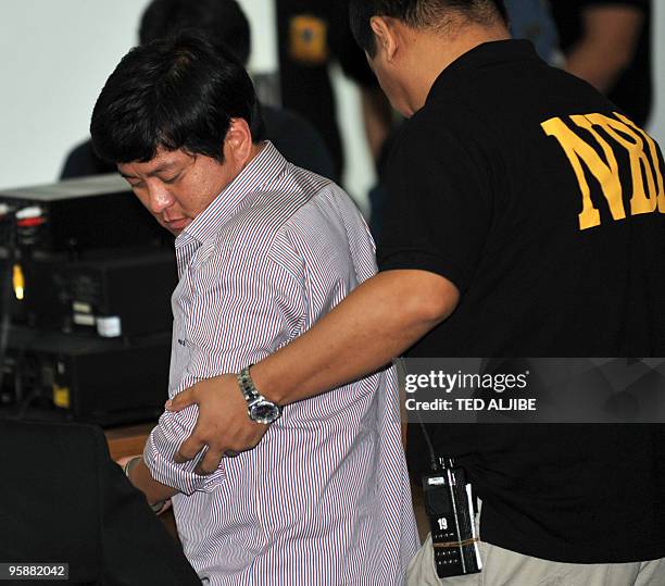 Datu Unsay Mayor, Andal Ampatuan Jr. The prime suspect in the massacre of 57 people in Maguindanao province is led by a National Bureau of...