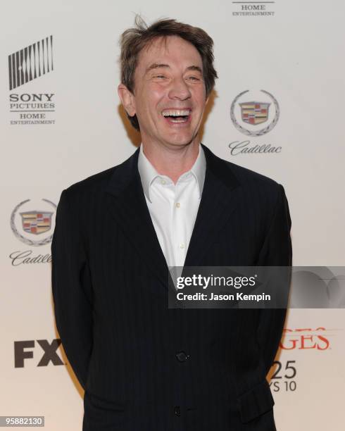 Actor Martin Short attends the Season 3 premiere of "Damages" at the AXA Equitable Center on January 19, 2010 in New York City.