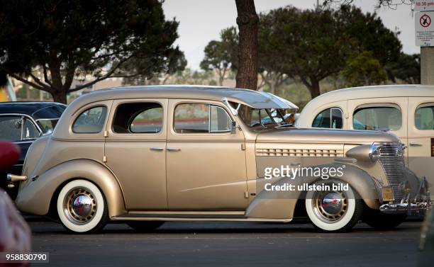 Vintage 1938 Chevrolet Master Deluxe at Chula Vista.