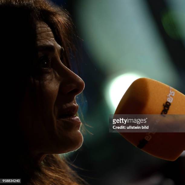 Schauspielerin Hiam Abass im RadioEins Berlinale Nighttalk aus der XXLounge anlässlich der 67. Berlinale