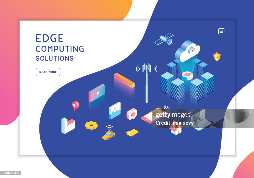 Edge computing template