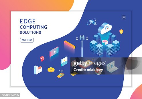 Edge Computing Template High-Res Vector Graphic - Getty Images
