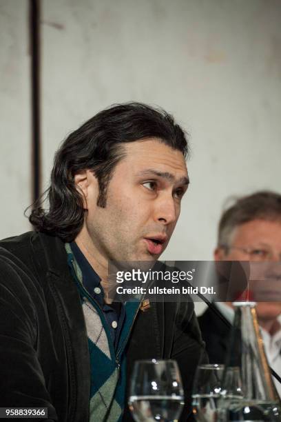 Wladimir Michailowitsch Jurowski auf der Jahrespressekonferenz des Rundfunk Sinfonie Orchester Berlin am