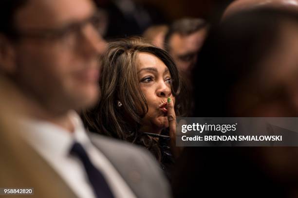 Mary Wilson, former singer in the Supremes, listens during a hearing on "Protecting and Promoting Music Creation for the 21st Century" before the...