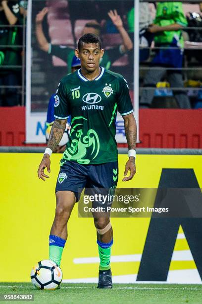 Ricardo Lopes of Jeonbuk Hyundai Motors FC in action during the AFC Champions League 2018 Group F match between Jeonbuk Hyundai Motors FC and Buriram...