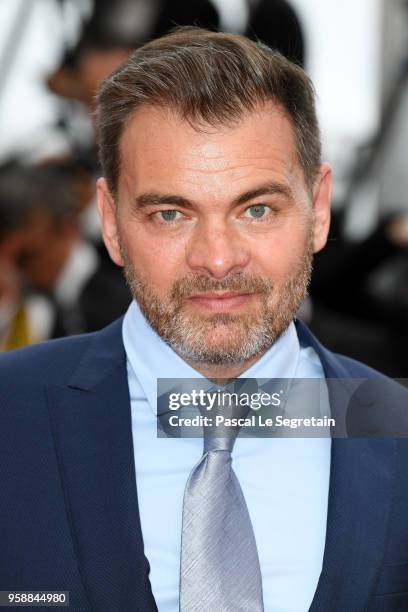 Clovis Cornillac of Little Tickles attends the screening of "Solo: A Star Wars Story" during the 71st annual Cannes Film Festival at Palais des...