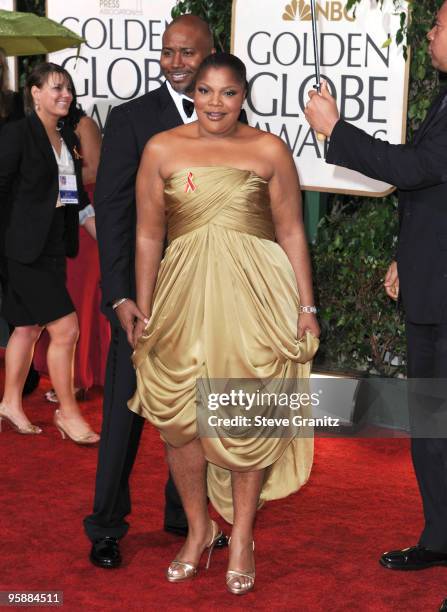 Actress Mo'nique attends the 67th Annual Golden Globes Awards at The Beverly Hilton Hotel on January 17, 2010 in Beverly Hills, California.