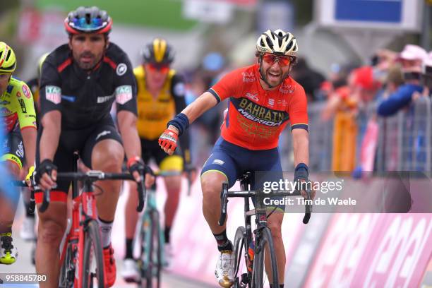 Arrival / Manuele Boaro of Italy and Team Bahrain-Merida / Celebration / during the 101st Tour of Italy 2018, Stage 10 a 244km stage from Penne to...