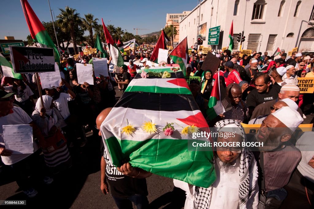 SAFRICA-ISRAEL-PALESTINIANS-CONFLICT-DEMO