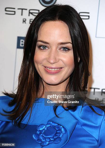 Emily Blunt attends the BAFTA/LA's 16th Annual Awards Season Tea Party at Beverly Hills Hotel on January 16, 2010 in Beverly Hills, California.