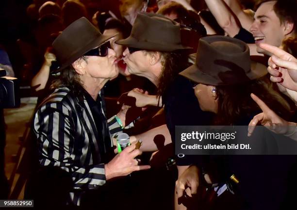 Udo Lindenberg Live 2017 am Zusatzkonzert in der Waldbühne Berlin. Nach Berlin kommen und nur einmal vor mehr als 22.000 Zuschauern in der Waldbühne...