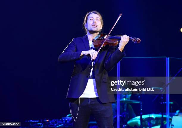 Stargeiger David Garrett am 28.April 2017 Explosive Live! Zusatzshow 2017 vor ausverkauftem Haus in der Berliner Mercedes Benz Arena.Aufgrund der...