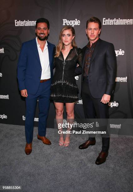 Ramirez, Melissa Roxburgh and Josh Dallas attend the 2018 Entertainment Weekly & PEOPLE Upfront at The Bowery Hotel on May 14, 2018 in New York City.