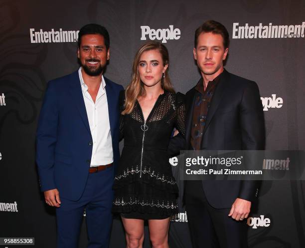 Ramirez, Melissa Roxburgh and Josh Dallas attend the 2018 Entertainment Weekly & PEOPLE Upfront at The Bowery Hotel on May 14, 2018 in New York City.