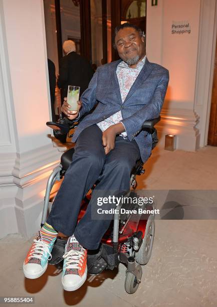 Yinka Shonibare attends the unveiling of the newly refurbished Royal Academy of Arts, celebrating the 250th anniversary of the RA, on May 15, 2018 in...