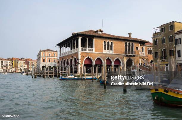 Venedig Venice Italien Italy Europe Rialto Markt Canal Grande Grand Canal