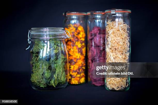 Homemade dried vegetables