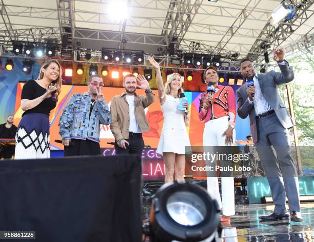 Liam Payne and J Balvin perform live from Central Park to kick off the Summer Concert Series on "Good Morning America," Tuesday, May 15 airing on the...