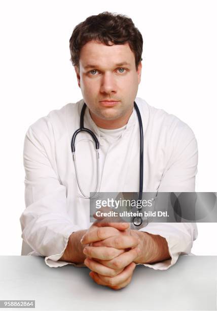Doctor with stethoscope -