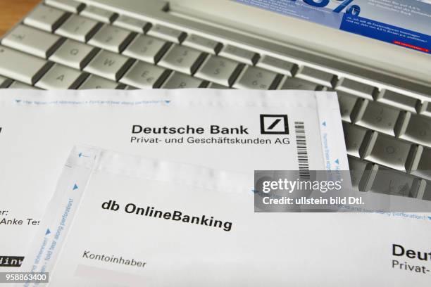 Germany - access data, PIN and TAN data for online banking and telephone banking send by mail -