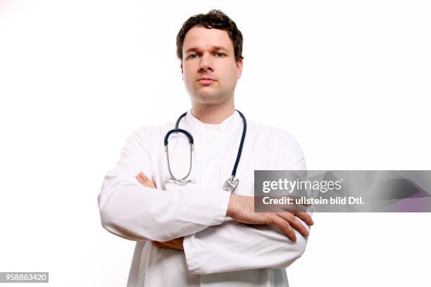 Doctor with stethoscope -