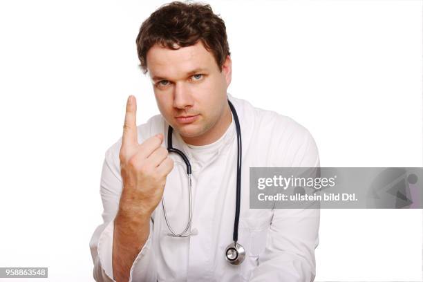 Doctor with stethoscope -