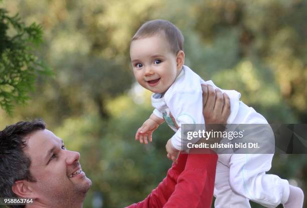 Germany - a father with his daughter -