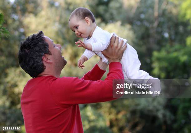 Germany - a father with his daughter -