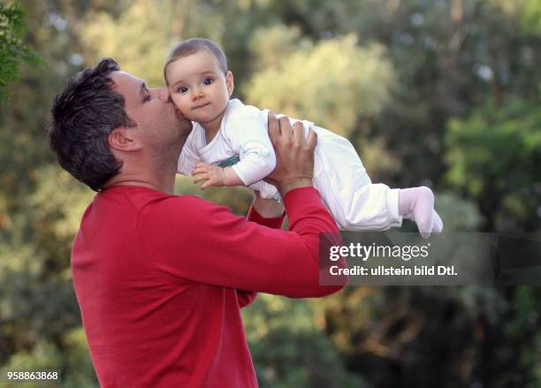 Germany - a father with his daughter -