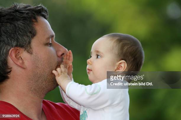 Germany - a father with his daughter -