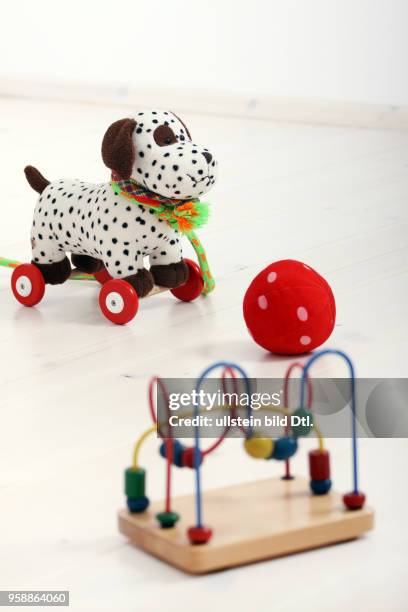 Spielzeug in einem Kinderzimmer