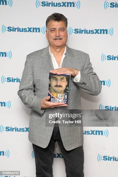 Keith Hernandez visits the SiriusXM Studios on May 15, 2018 in New York City.