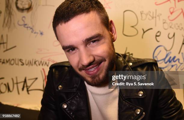 Musician Liam Payne visits Music Choice at Music Choice on May 15, 2018 in New York City.
